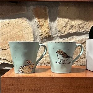 Animal Print Ceramic Mugs Oversized
